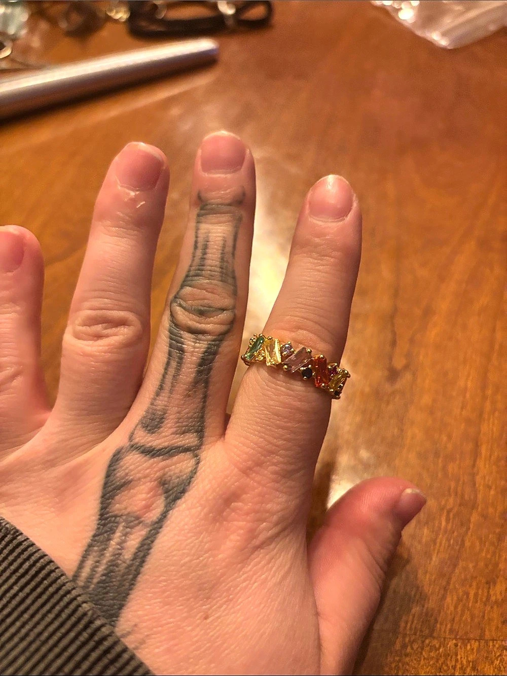 Multicolor Gemstone Ring